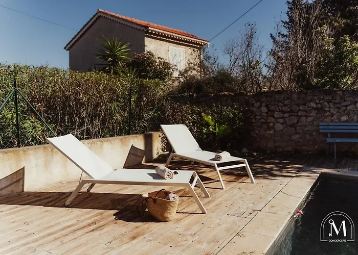 Nyaraló Charmante Maison A - Au Calme Avec Piscine Sanary-sur-Mer